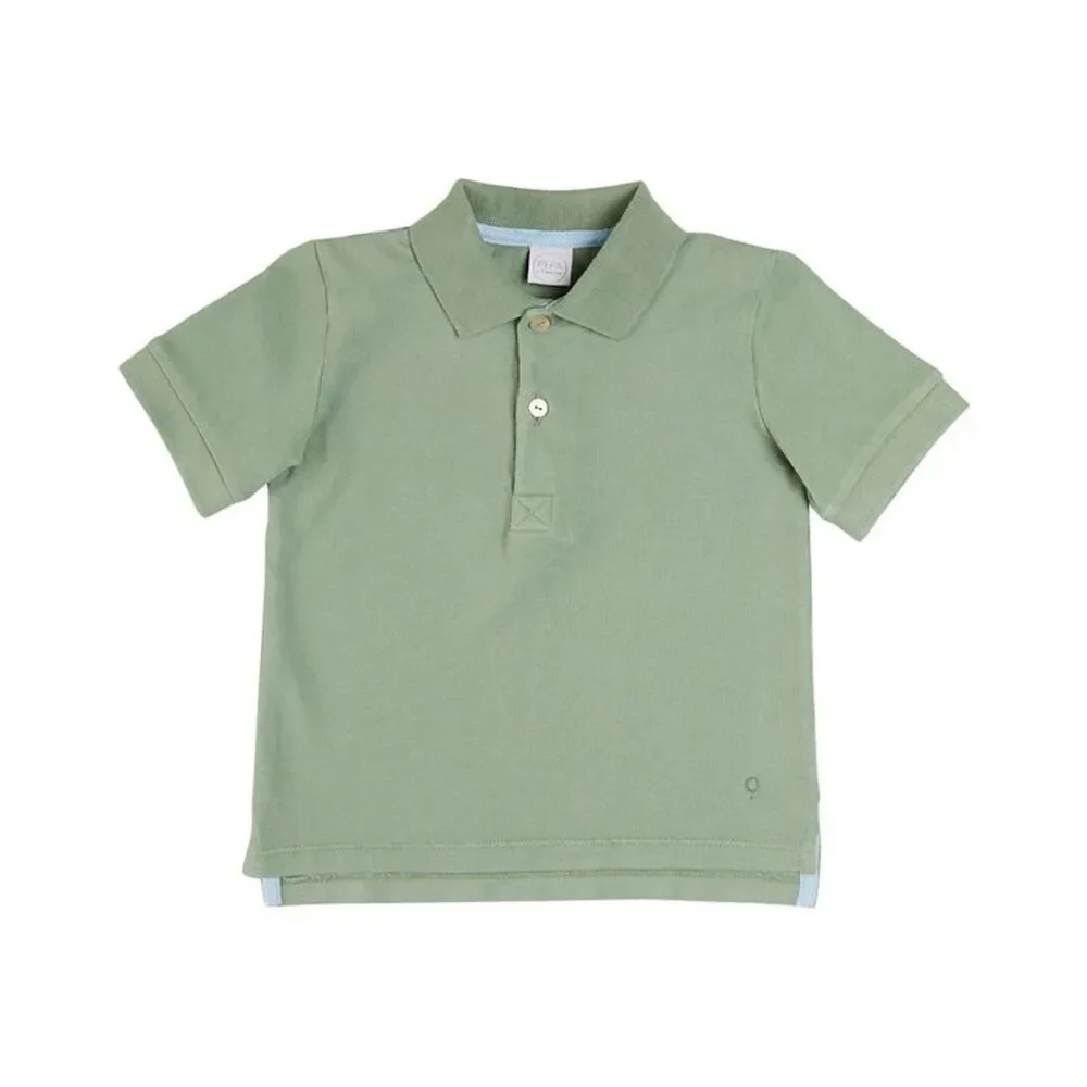 Pepa London Girls Plain Polo Shirt